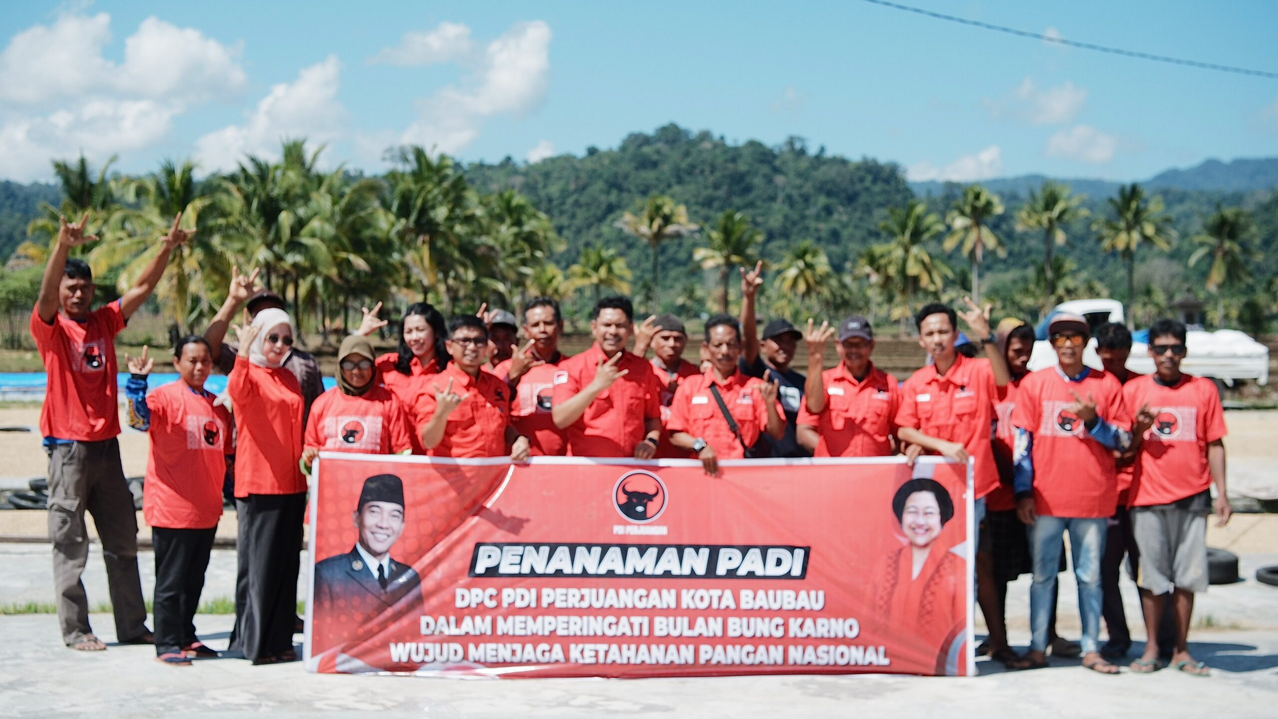 Pengurus DPC PDIP Kota Baubau