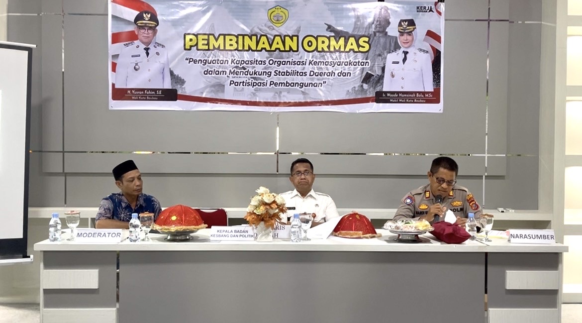 Baubau, pembinaan Ormas