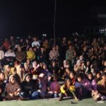 Warga sangat antusias mengikuti CineCamp yang diselenggarakan Seribu Benteng Production di Desa Adat Wabula Kabupaten Buton