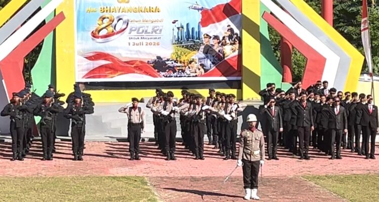 Buton, Upacara Hari Bhayangkara ke-80