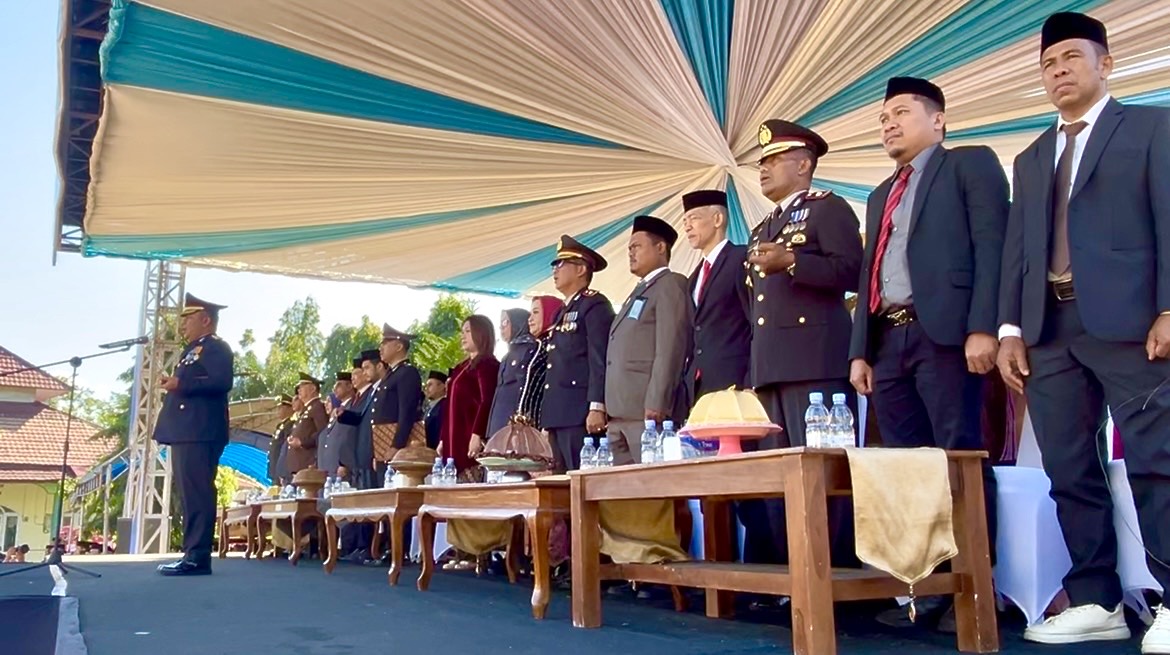 Buton, Upacara Hari Bhayangkara ke-80
