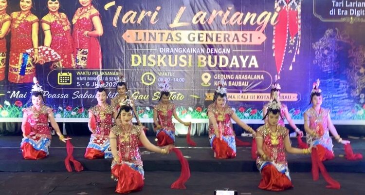 Baubau, penampilan apik para penari Tari Lariangi
