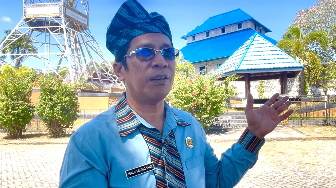 Kepala Dinas Pariwisata dan Kebudayaan Kota Baubau, Idrus Taufiq Saidi