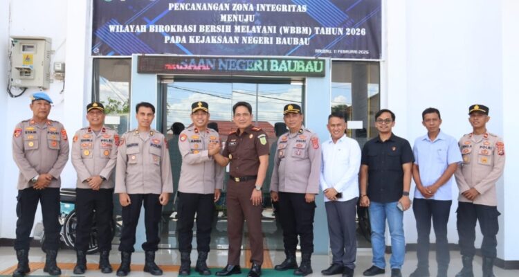 Polres Baubau-Kejari Perkuat Sinergi Penegakan Hukum