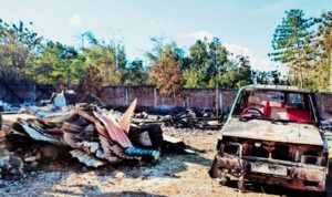 Asrama Santri Ar-Royan Terbakar, Pemkot Baubau Salurkan Bantuan