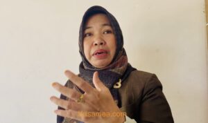 Rektor Universitas Muhammadiyah Buton, Dr Hj Wa Ode Al Zarliani SP MM